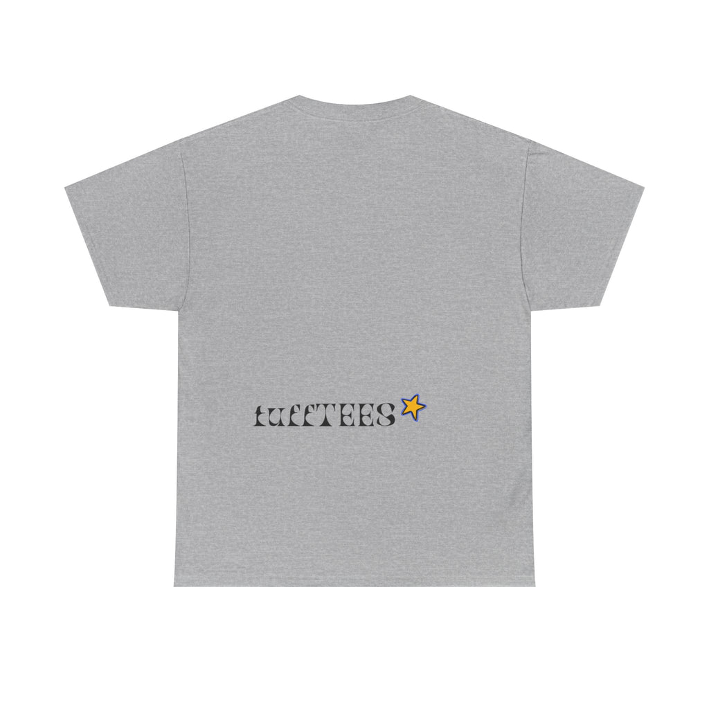 Threesome Heart Graphic Tee — Cute Star Accent Casual T-Shirt