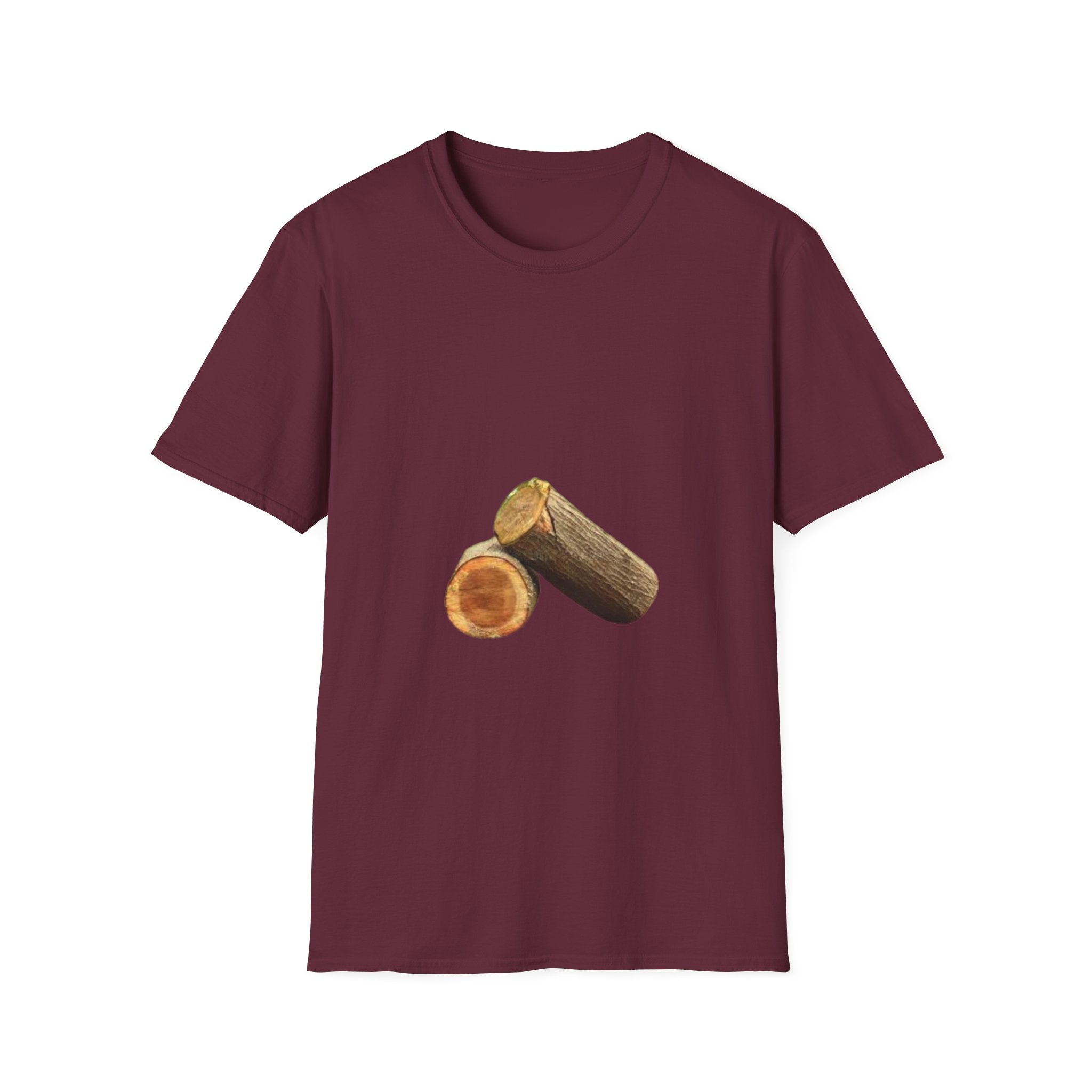 Wood Log Graphic T-Shirt — Mr. Goodwood Logo Tee