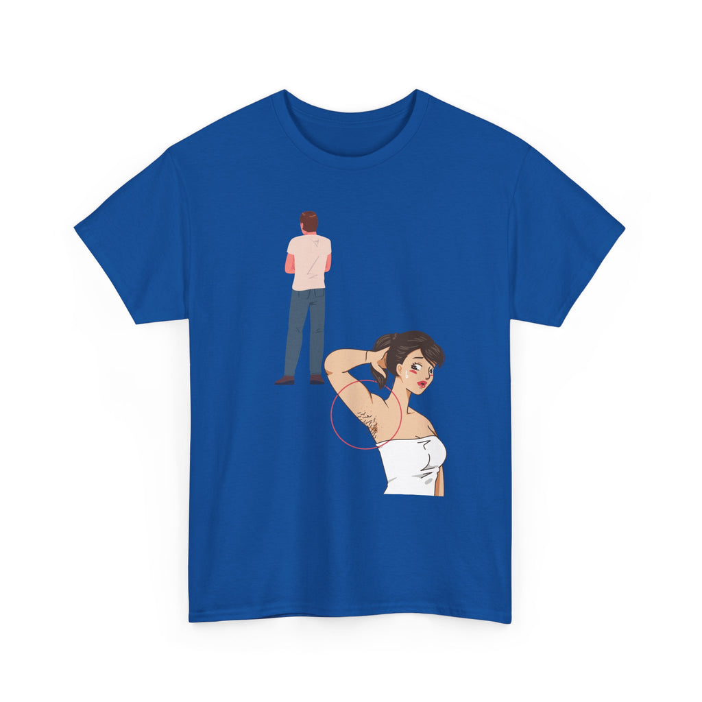 Retro Couple Illustration Tee — “Keep It Fresh” Graphic Cotton T-Shirt