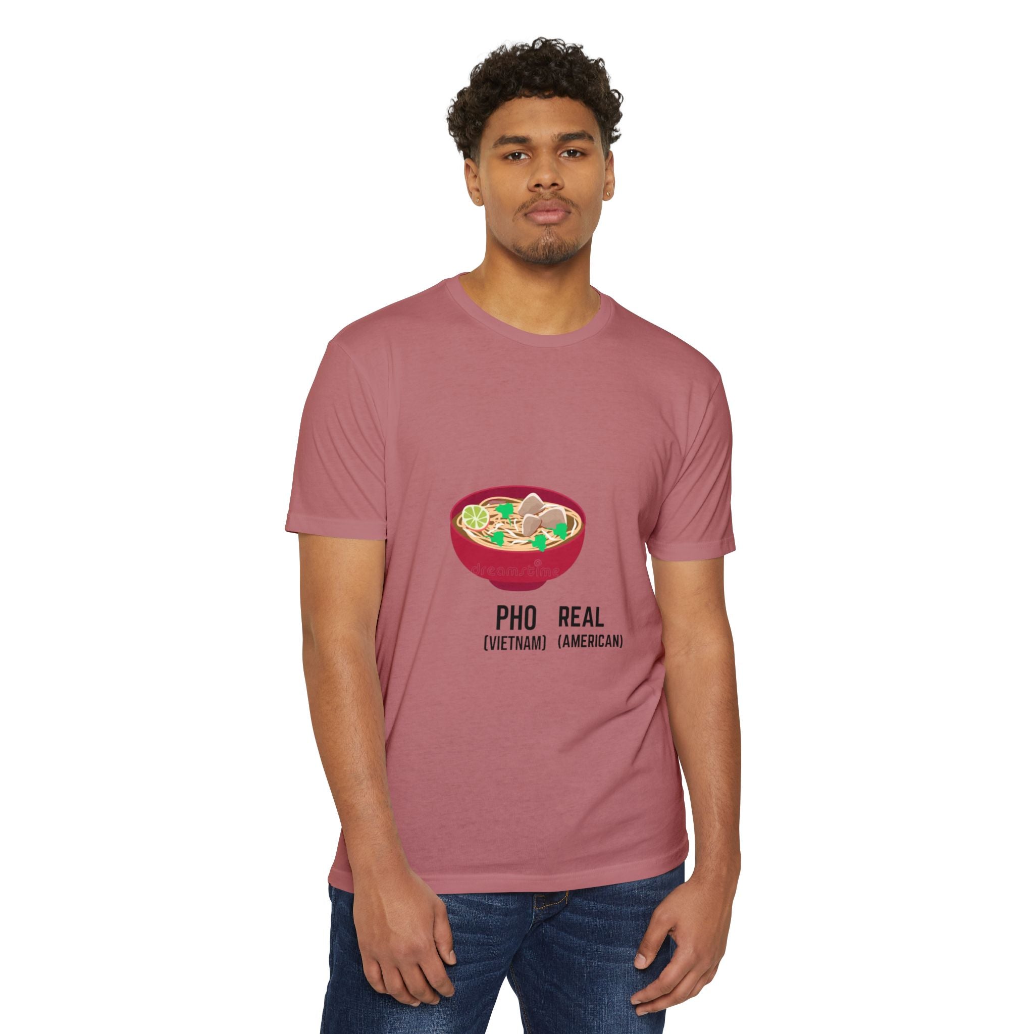 Pho Real T‑Shirt — Funny Vietnamese American Noodle Bowl Tee