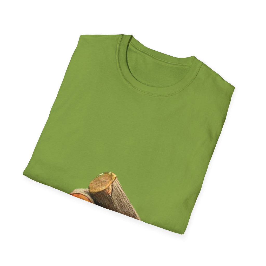 Wood Log Graphic T-Shirt — Mr. Goodwood Logo Tee