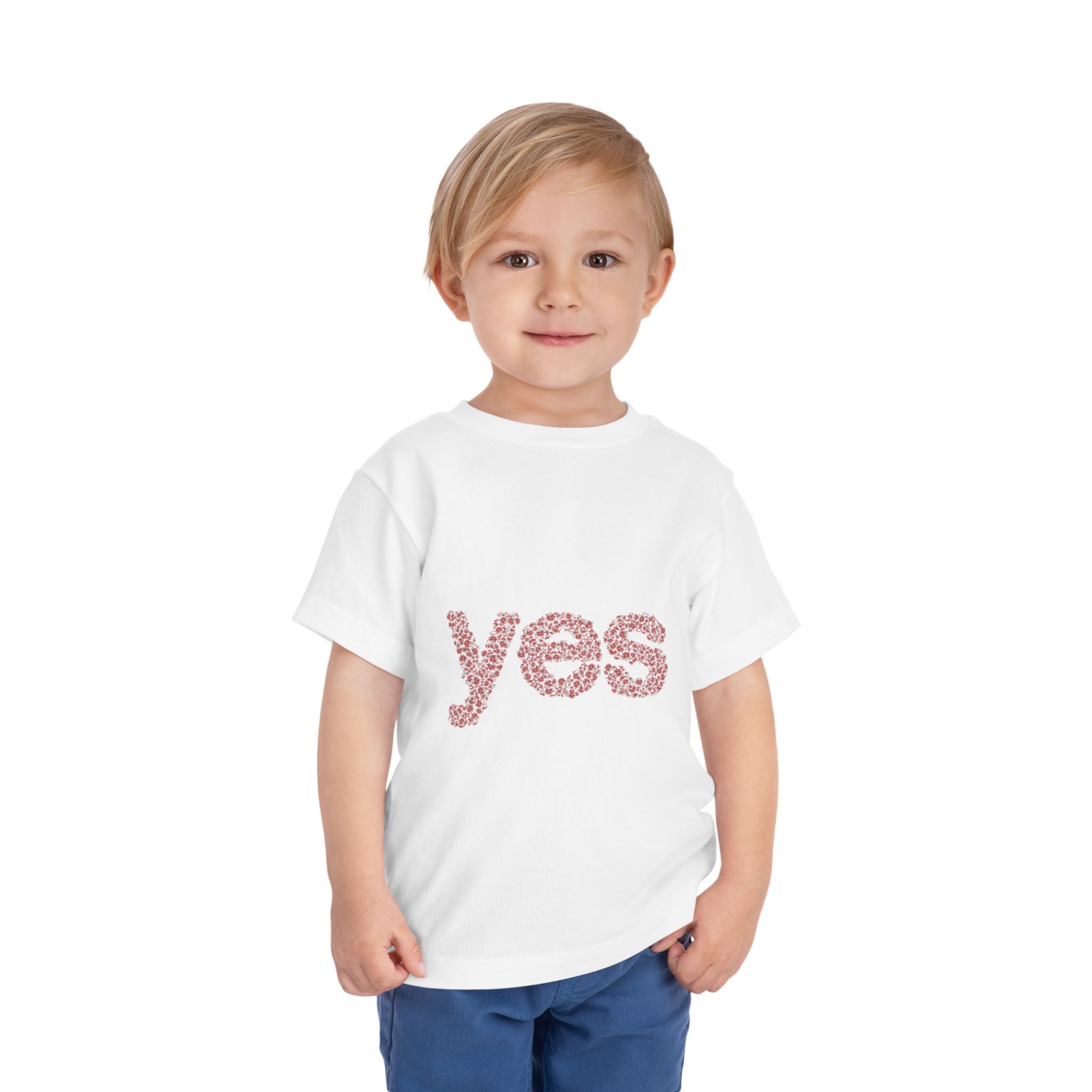 Toddler "yes" no Tuff Tee