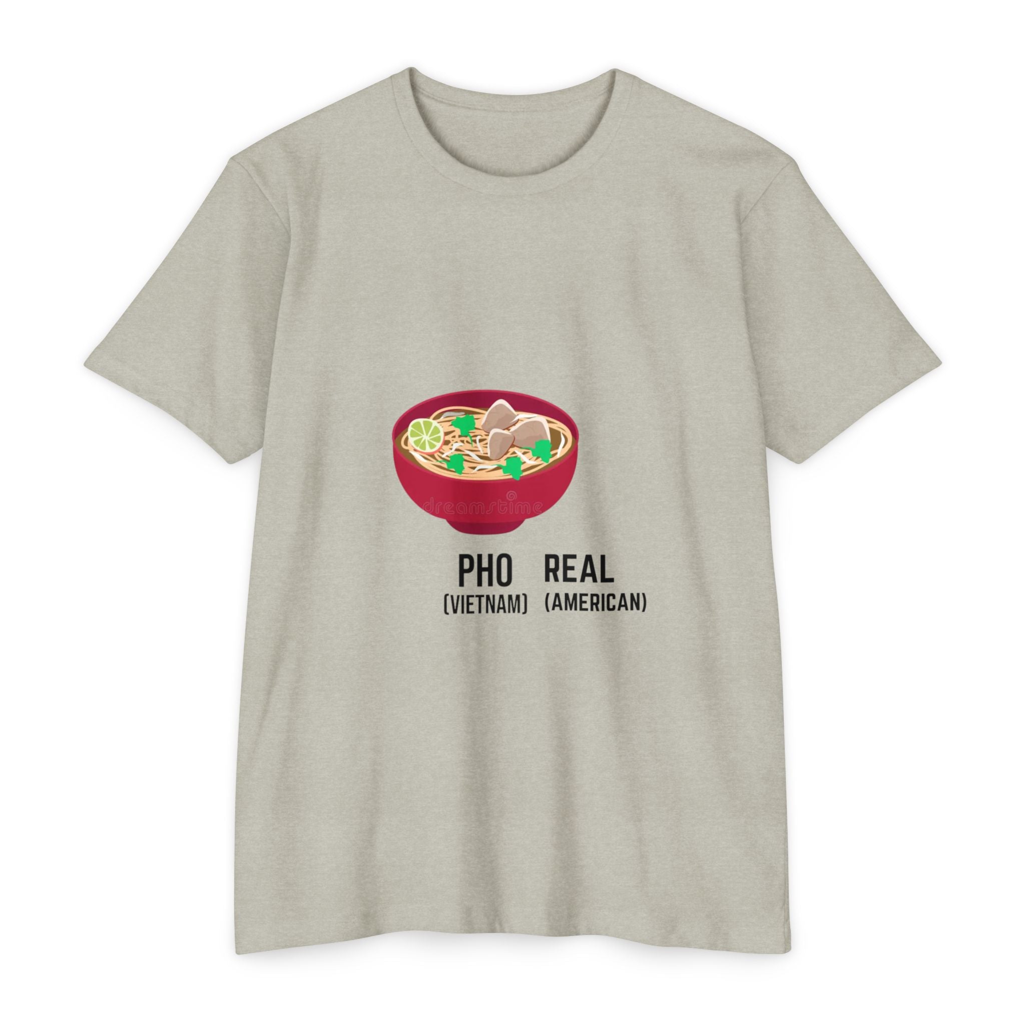Pho Real T‑Shirt — Funny Vietnamese American Noodle Bowl Tee