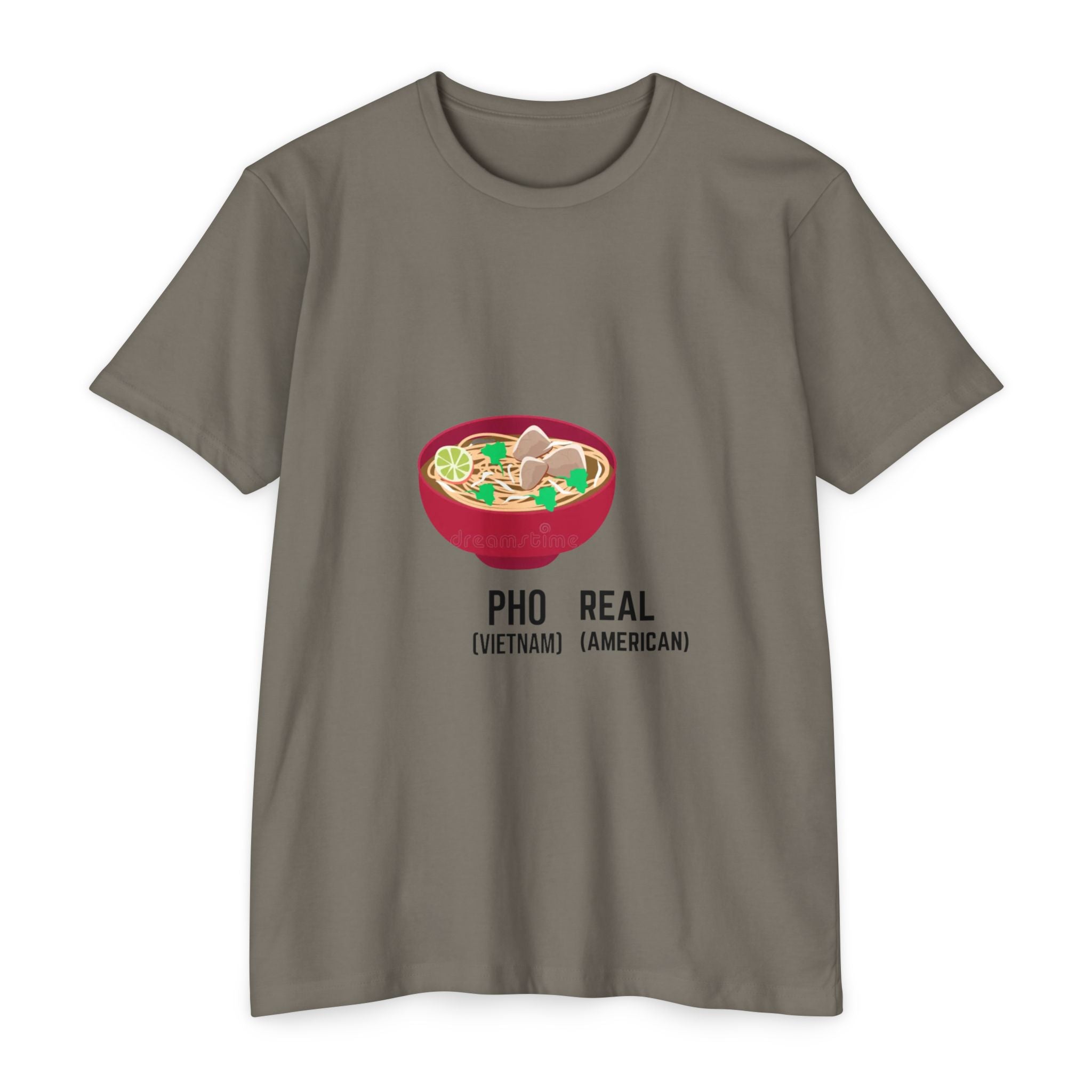Pho Real T‑Shirt — Funny Vietnamese American Noodle Bowl Tee