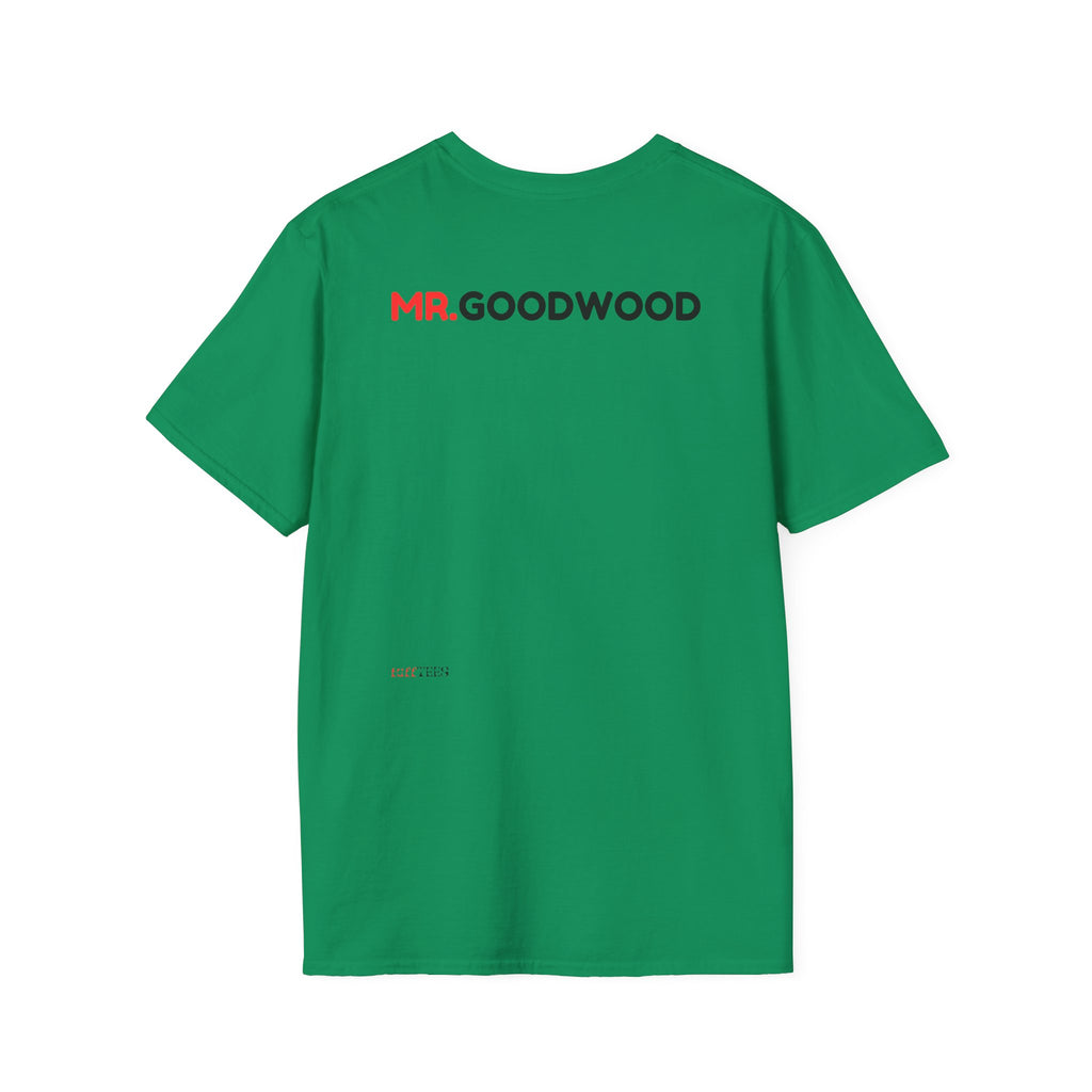 Wood Log Graphic T-Shirt — Mr. Goodwood Logo Tee