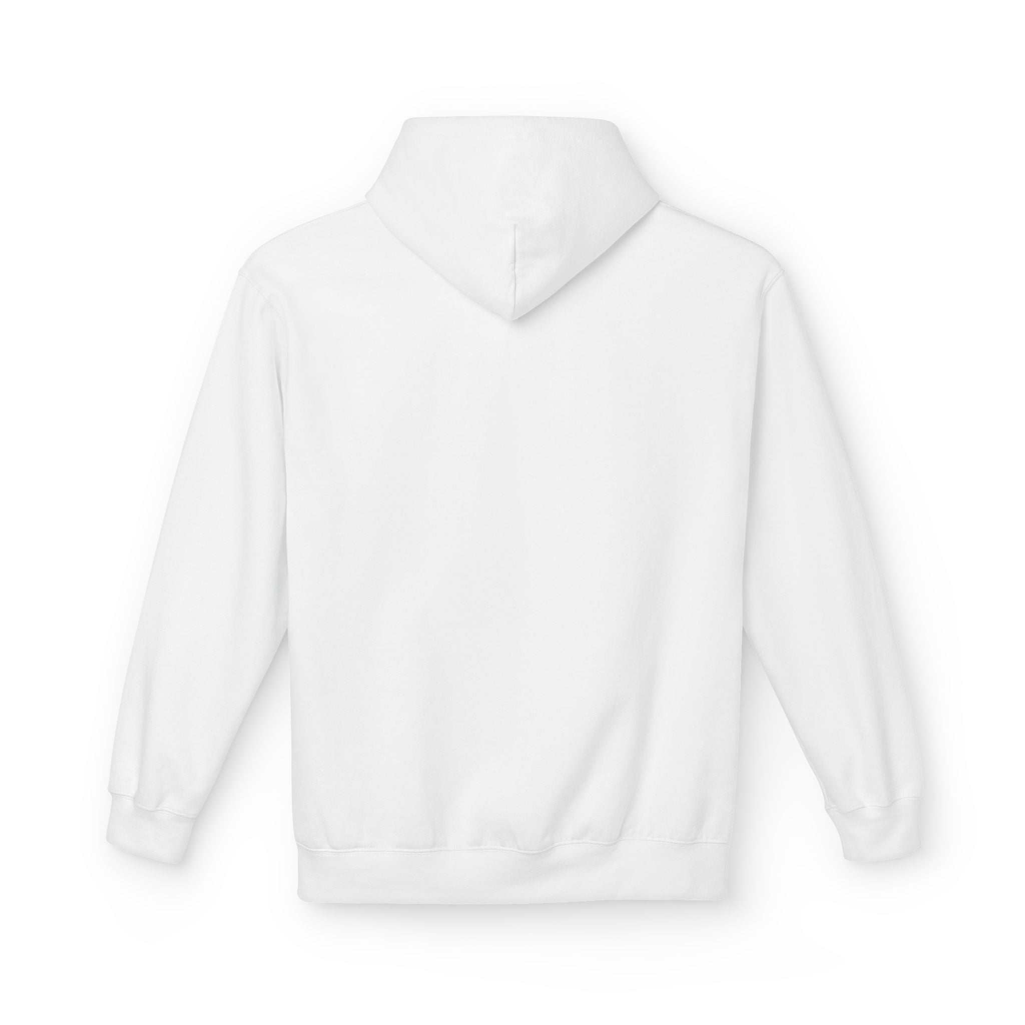 NSO Graphic Hoodie — Pink Brushstroke Logo Pullover