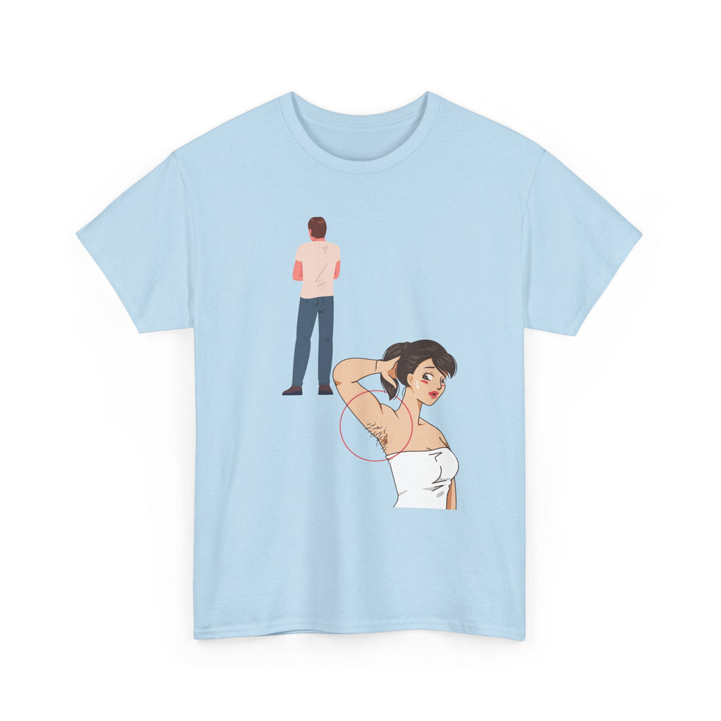 Retro Couple Illustration Tee — “Keep It Fresh” Graphic Cotton T-Shirt