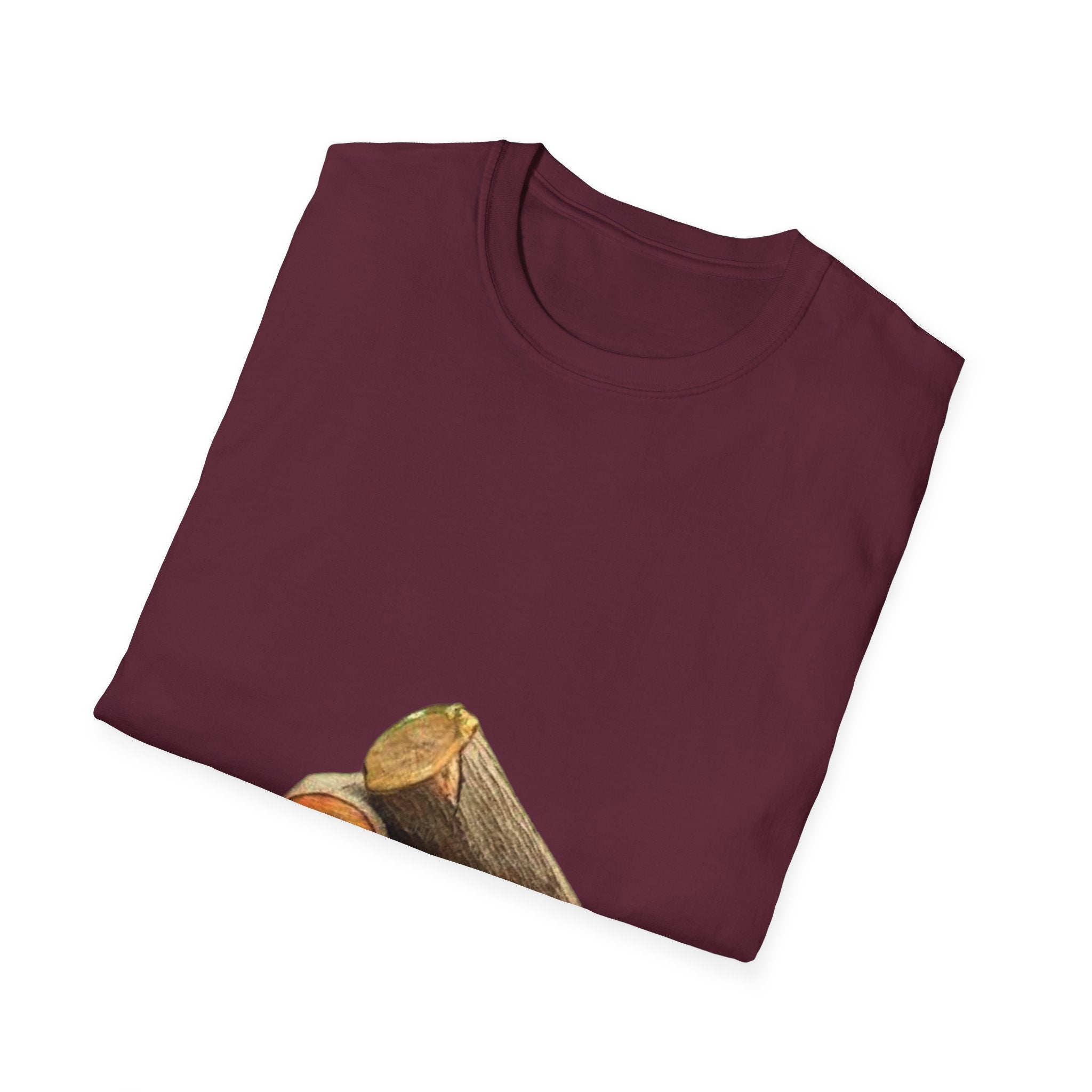 Wood Log Graphic T-Shirt — Mr. Goodwood Logo Tee