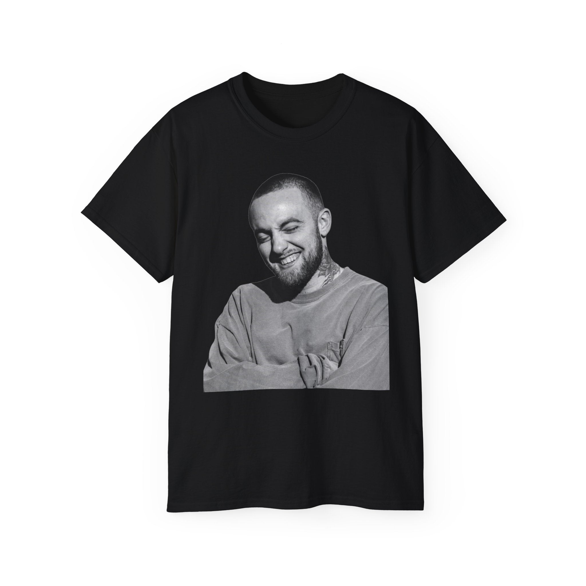 Mac Miller Photo Tee — Tribute Portrait T-Shirt