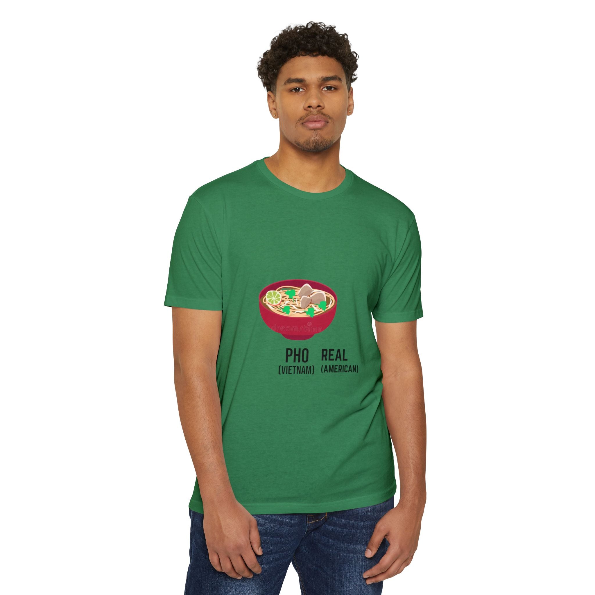 Pho Real T‑Shirt — Funny Vietnamese American Noodle Bowl Tee