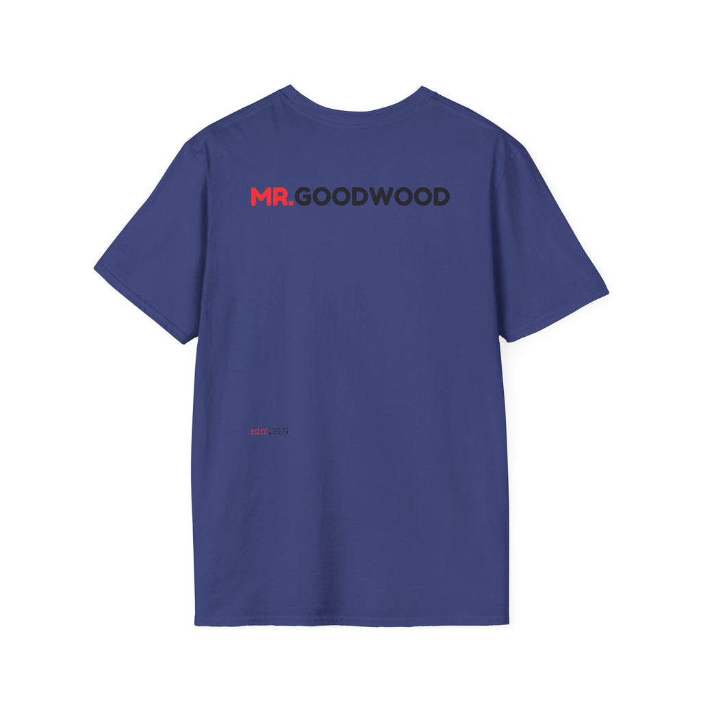 Wood Log Graphic T-Shirt — Mr. Goodwood Logo Tee