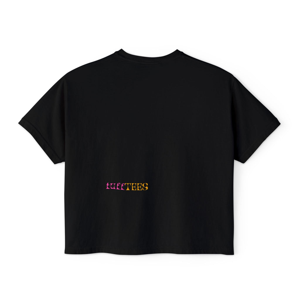PB&J Cartoon Women's Boxy Tee — Cute Peanut Butter & Jelly Graphic T-Shirt