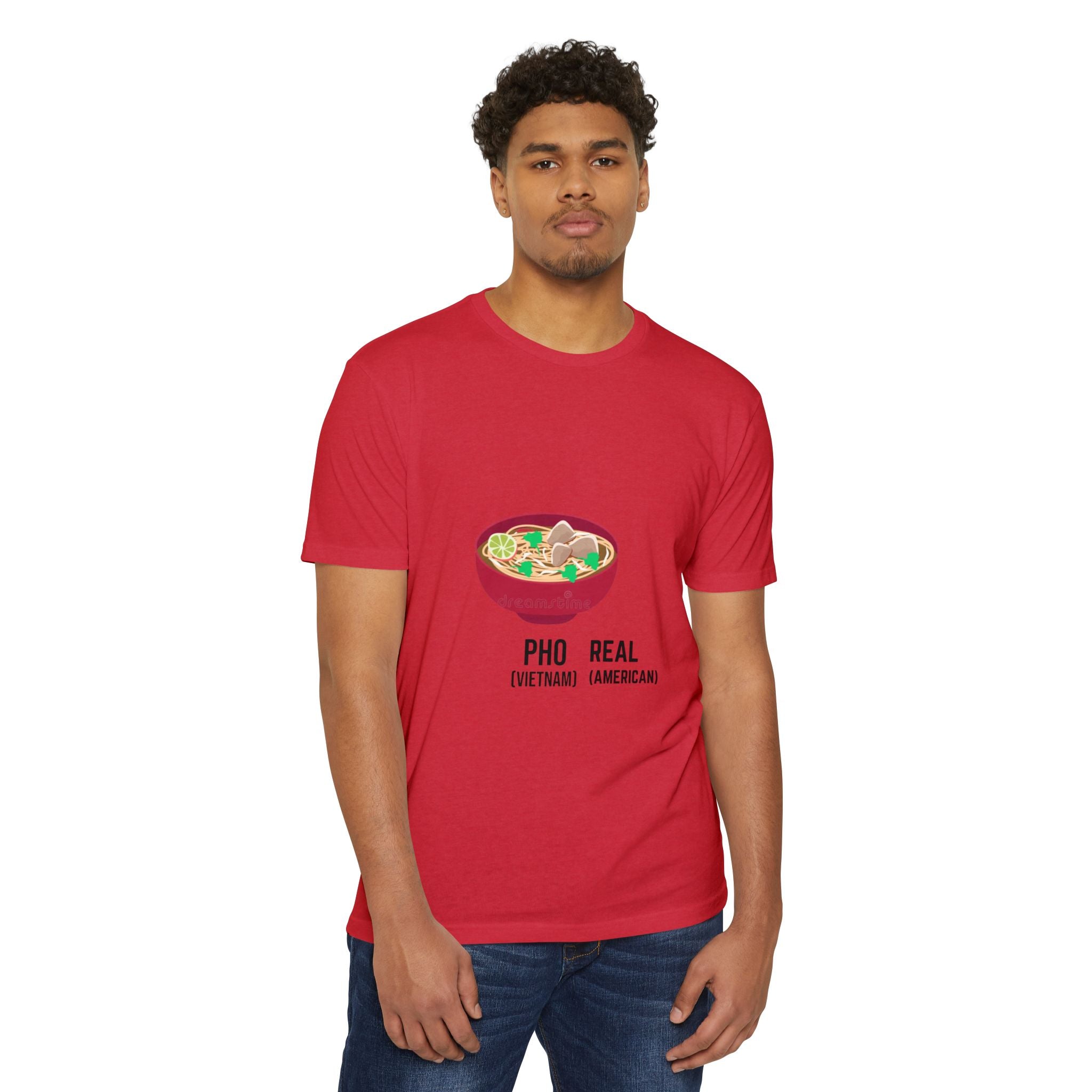 Pho Real T‑Shirt — Funny Vietnamese American Noodle Bowl Tee