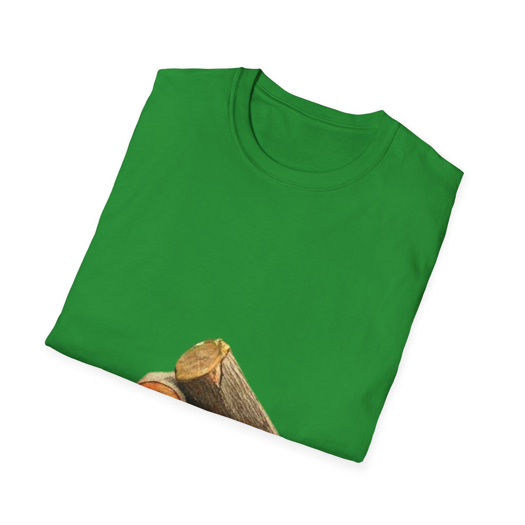 Wood Log Graphic T-Shirt — Mr. Goodwood Logo Tee