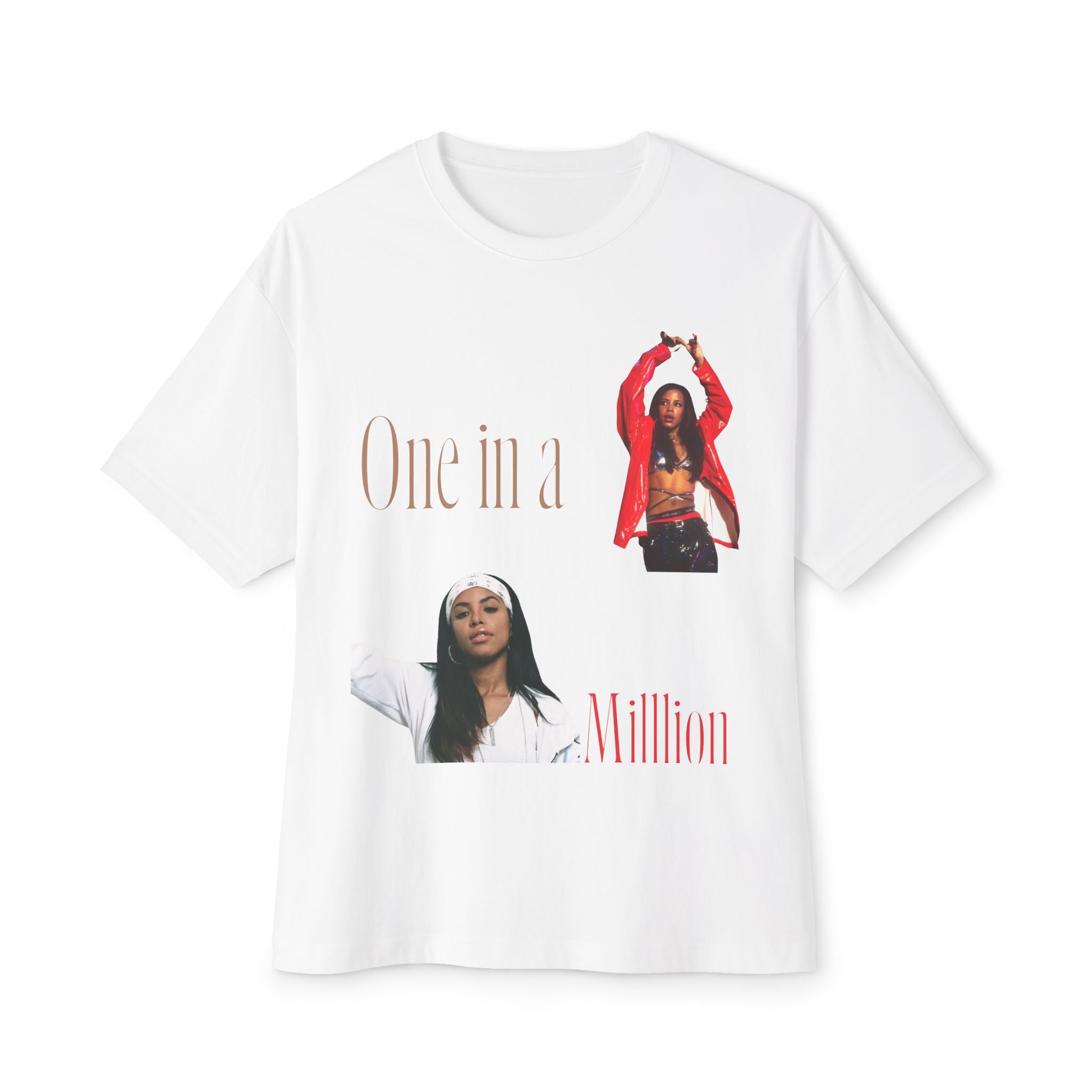 One in a Million Tee — Oversized Boxy Graphic T-Shirt