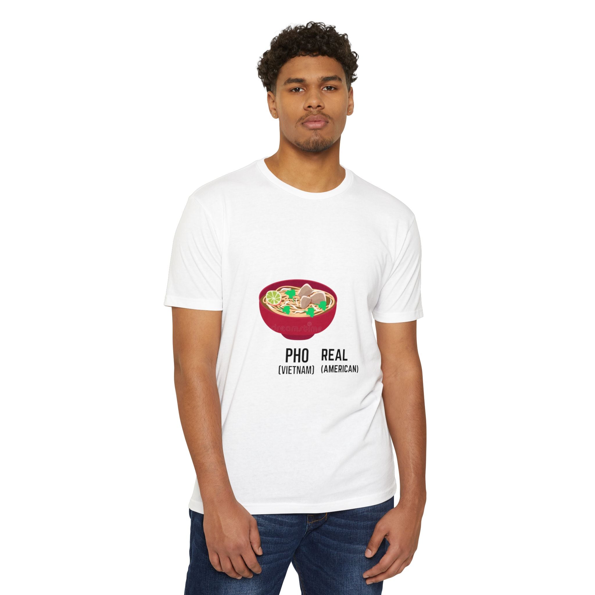 Pho Real T‑Shirt — Funny Vietnamese American Noodle Bowl Tee