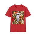 Holiday Bokeh Photo T-Shirt — Retro Photo Portrait Tee