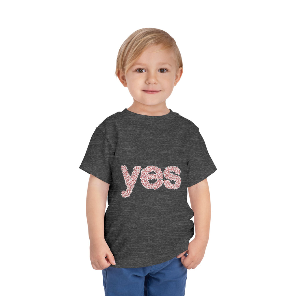 Toddler "yes" no Tuff Tee