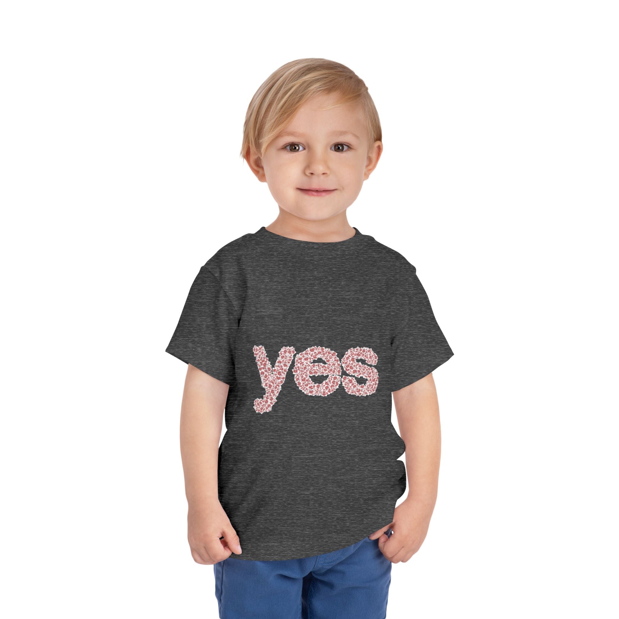 Toddler "yes" no Tuff Tee