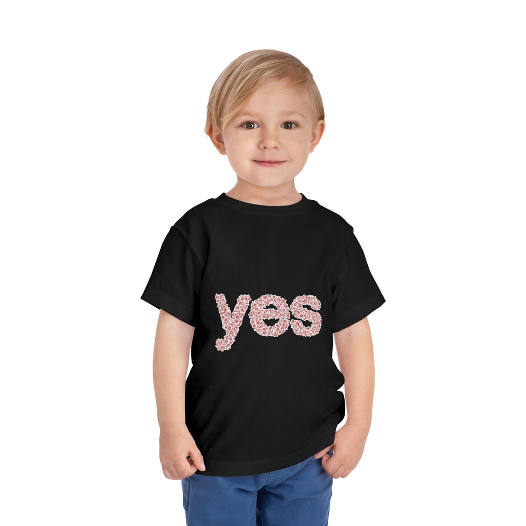 Toddler "yes" no Tuff Tee