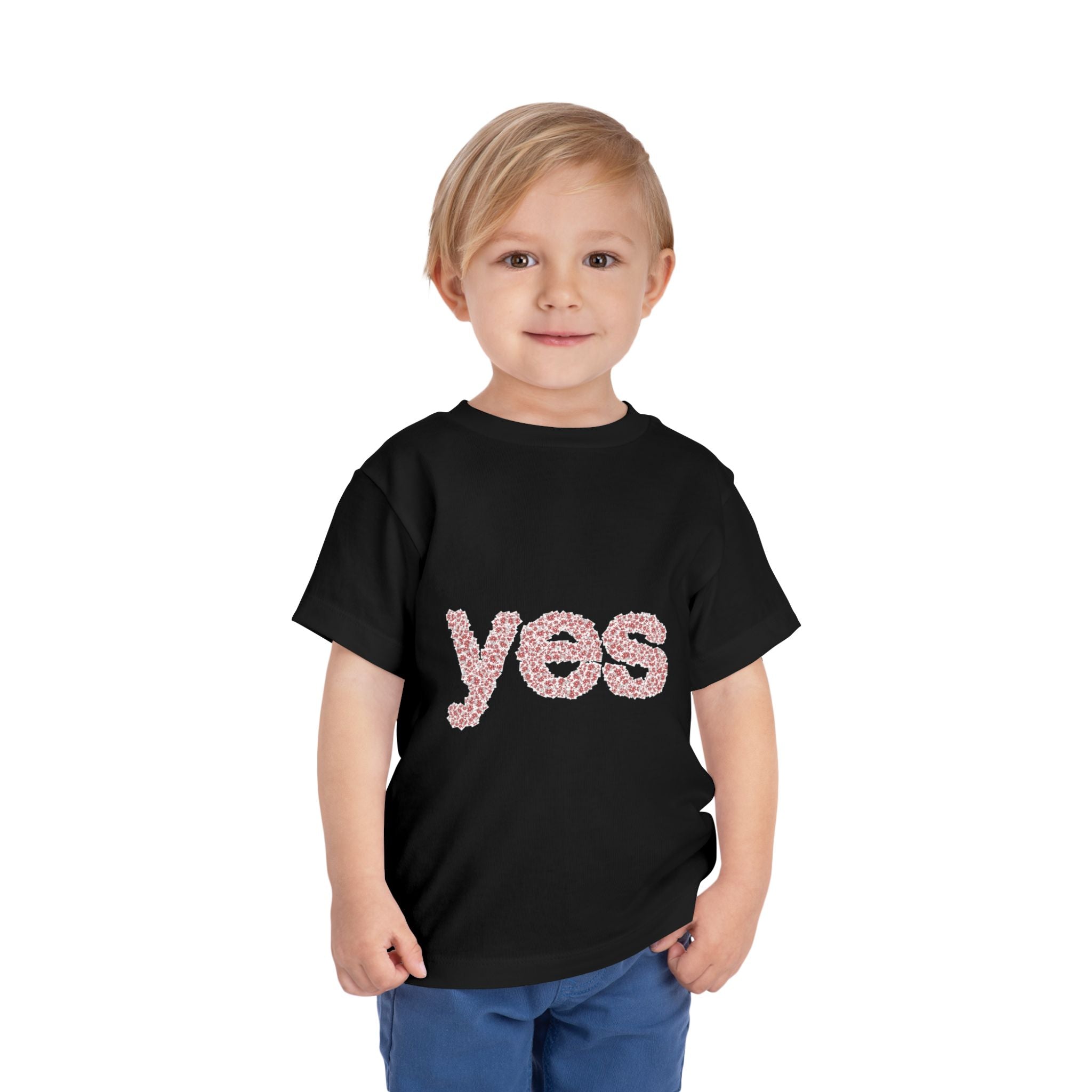 Toddler "yes" no Tuff Tee