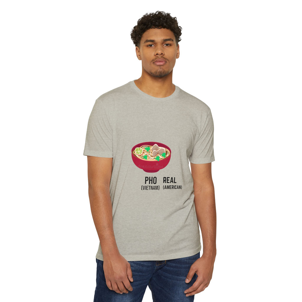 Pho Real T‑Shirt — Funny Vietnamese American Noodle Bowl Tee
