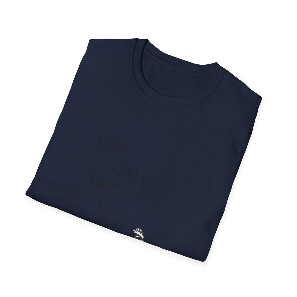 T-Shirt — “You Only Get One” Rooster Graphic Tee
