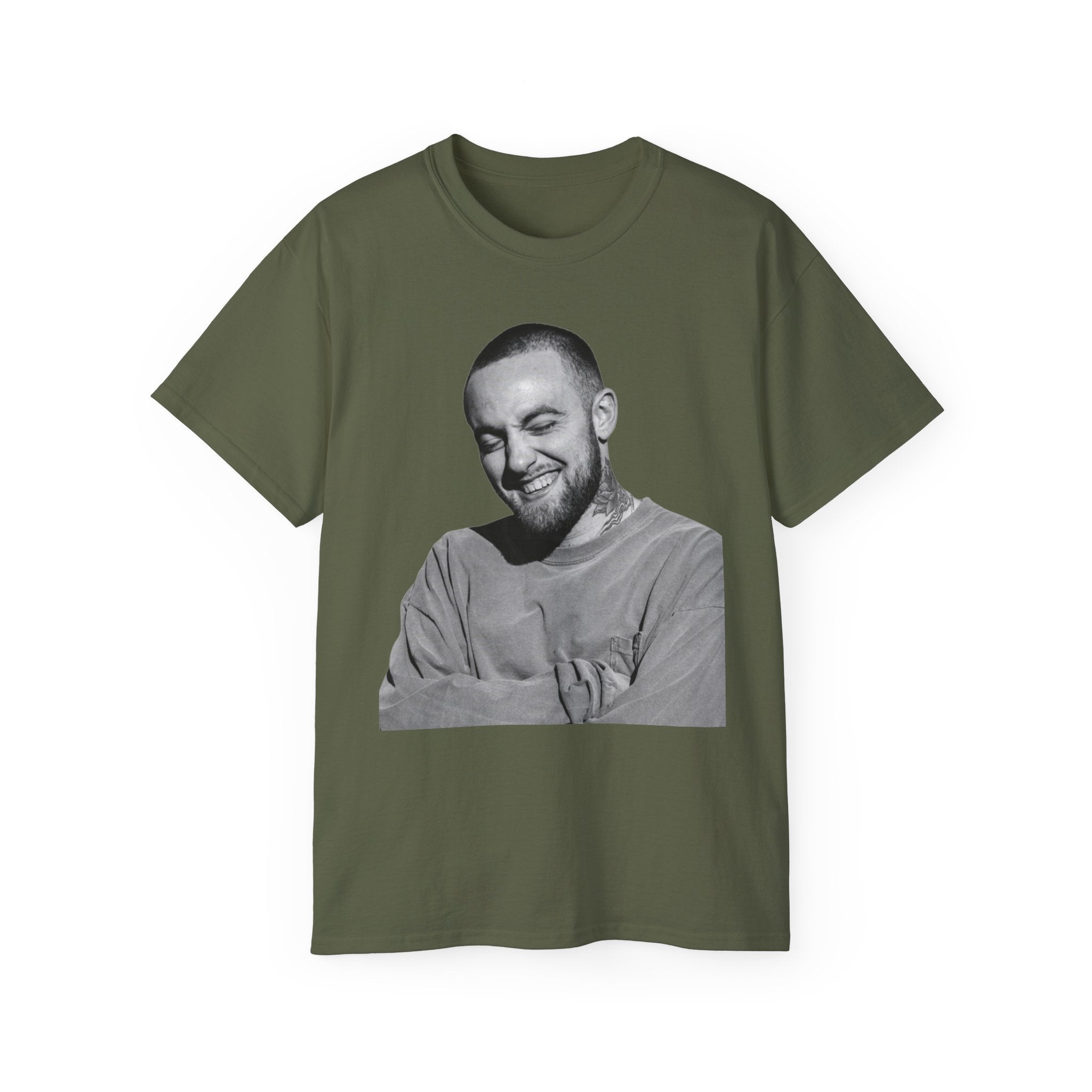 Mac Miller Photo Tee — Tribute Portrait T-Shirt