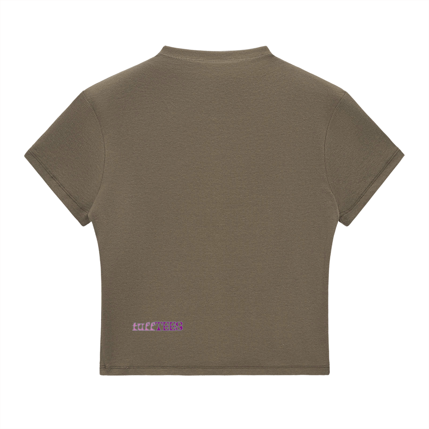 anime girl Slim Fit Mock Neck T-Shirt
