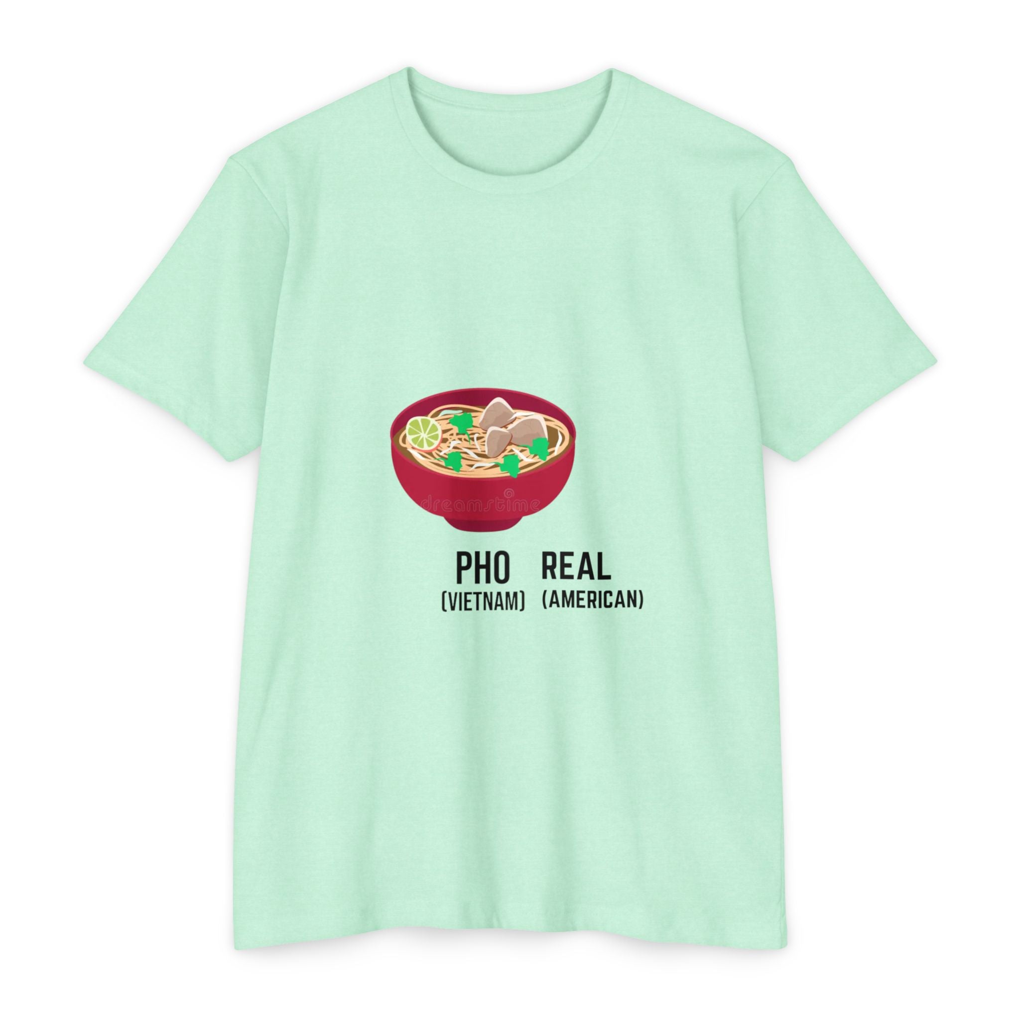 Pho Real T‑Shirt — Funny Vietnamese American Noodle Bowl Tee