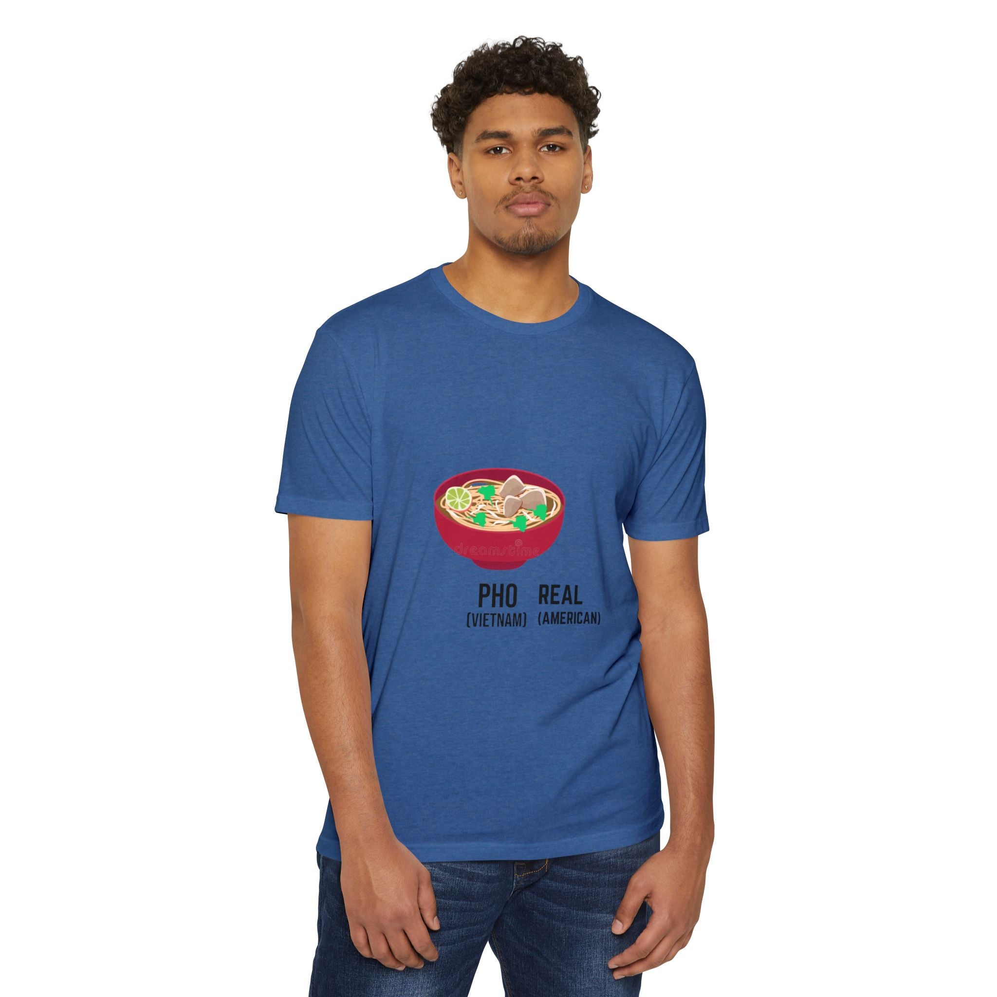 Pho Real T‑Shirt — Funny Vietnamese American Noodle Bowl Tee