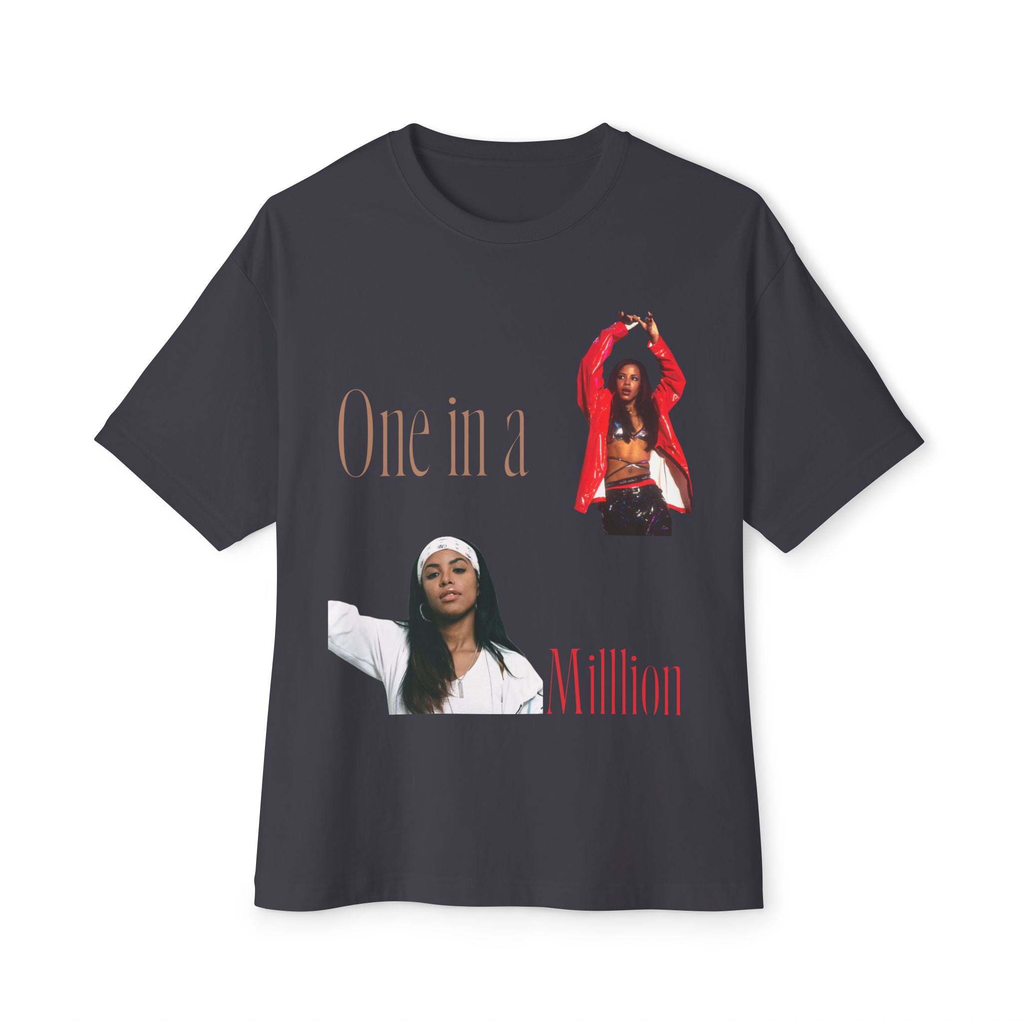 One in a Million Tee — Oversized Boxy Graphic T-Shirt