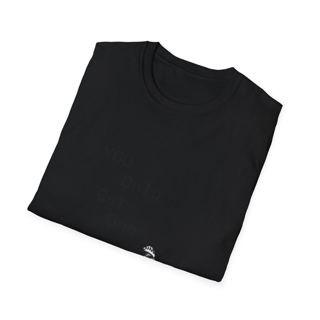 T-Shirt — “You Only Get One” Rooster Graphic Tee