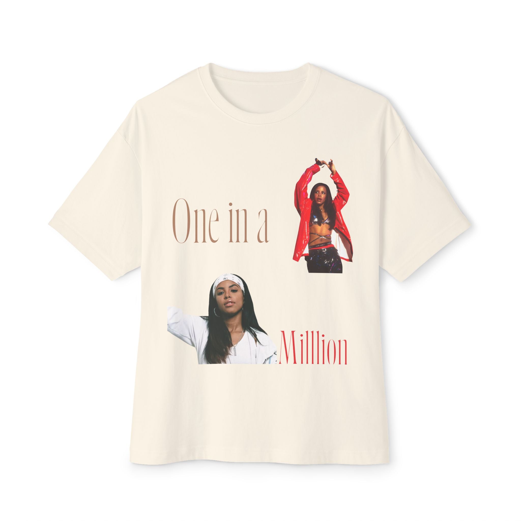 One in a Million Tee — Oversized Boxy Graphic T-Shirt