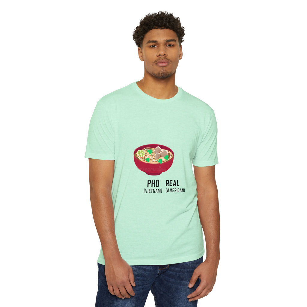 Pho Real T‑Shirt — Funny Vietnamese American Noodle Bowl Tee