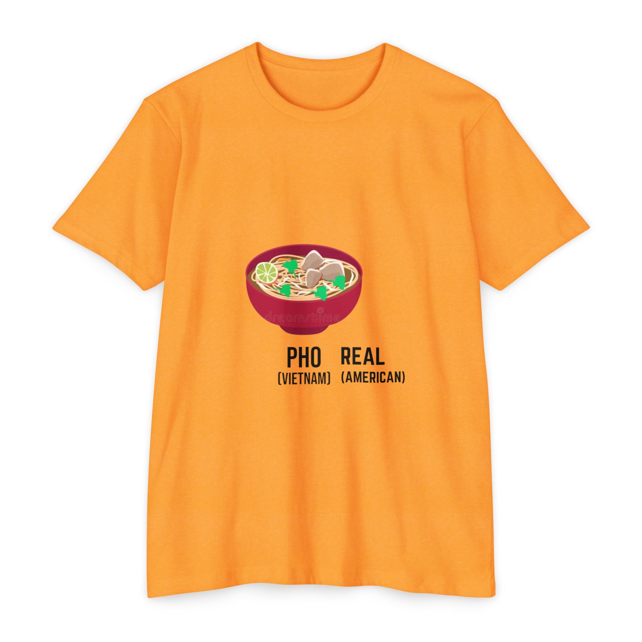 Pho Real T‑Shirt — Funny Vietnamese American Noodle Bowl Tee