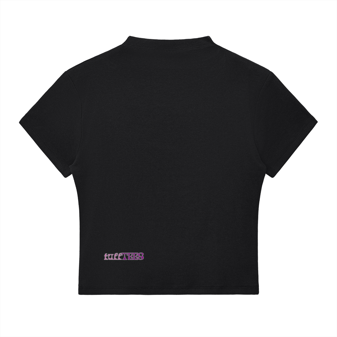 anime girl Slim Fit Mock Neck T-Shirt