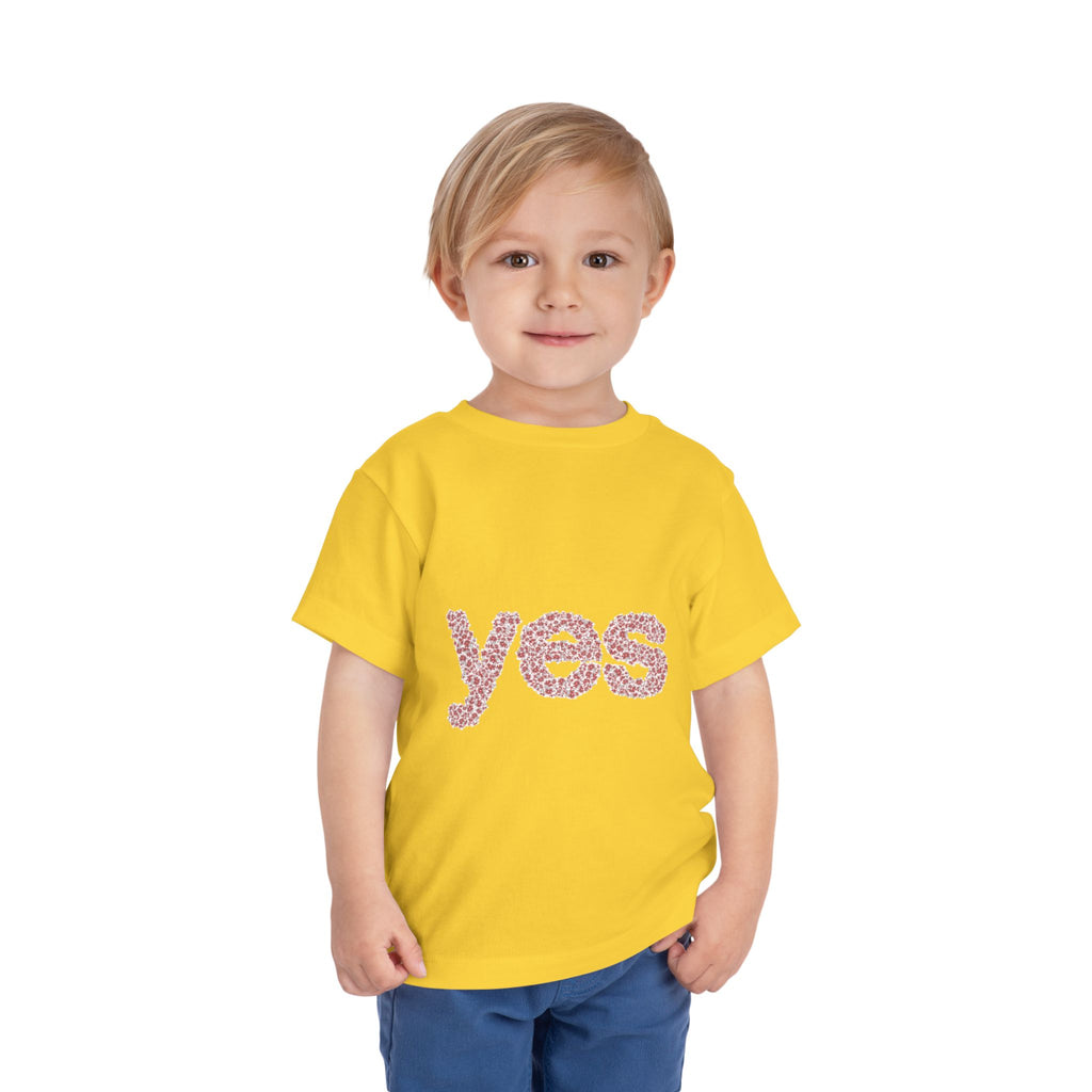 Toddler "yes" no Tuff Tee