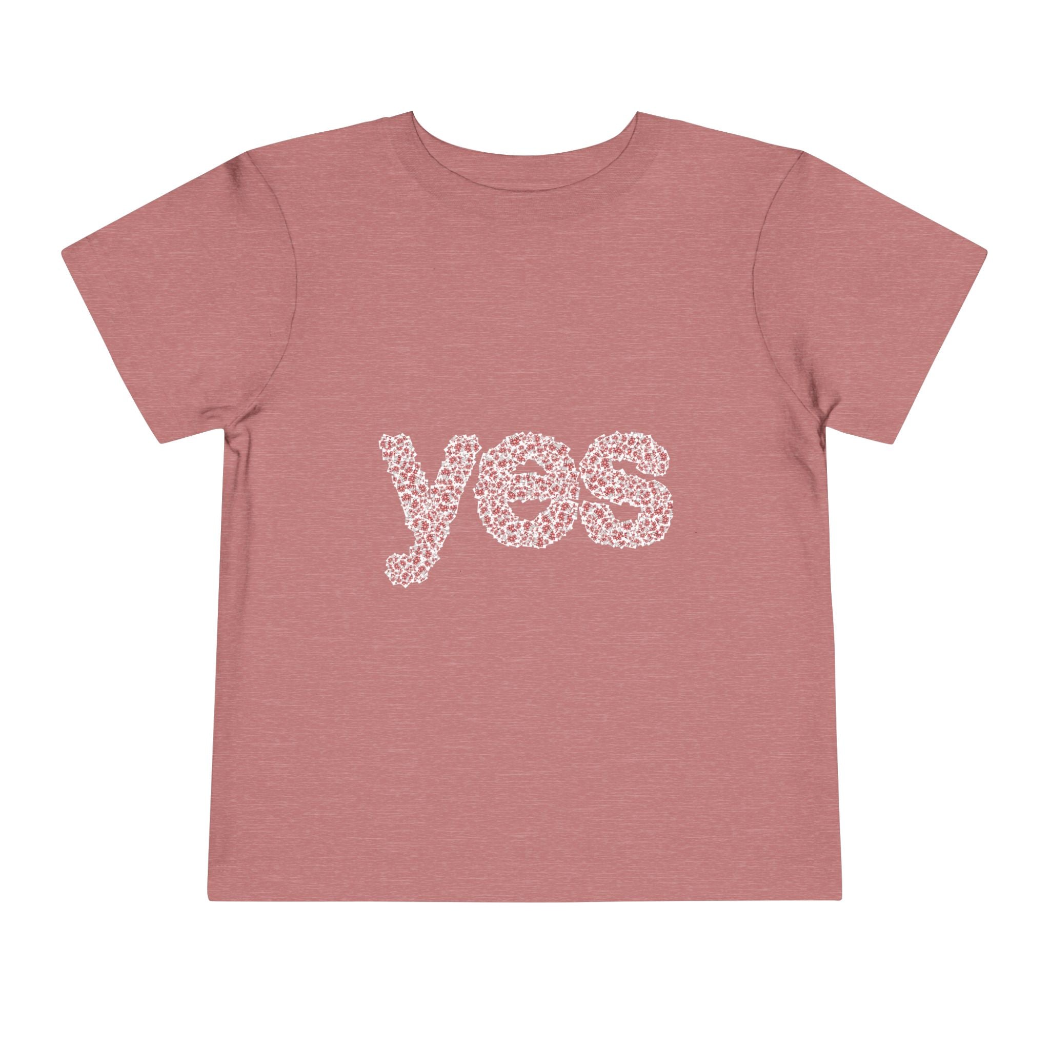 Toddler "yes" no Tuff Tee