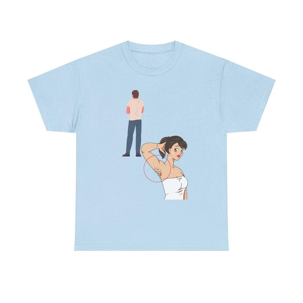 Retro Couple Illustration Tee — “Keep It Fresh” Graphic Cotton T-Shirt
