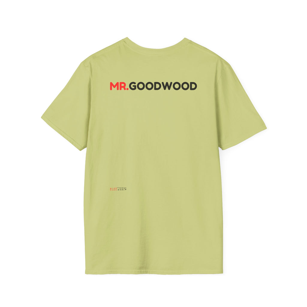 Wood Log Graphic T-Shirt — Mr. Goodwood Logo Tee