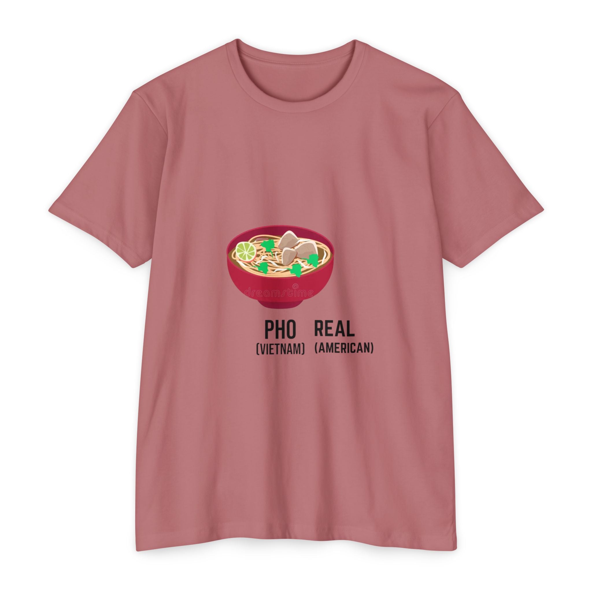 Pho Real T‑Shirt — Funny Vietnamese American Noodle Bowl Tee