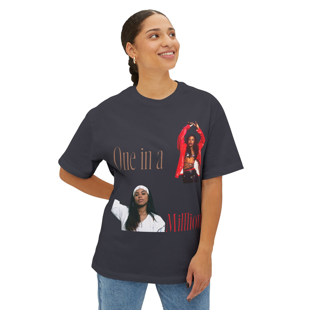 One in a Million Tee — Oversized Boxy Graphic T-Shirt