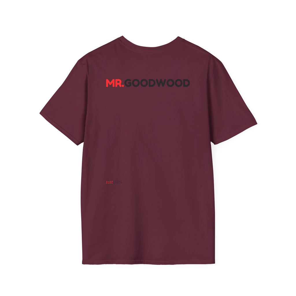 Wood Log Graphic T-Shirt — Mr. Goodwood Logo Tee
