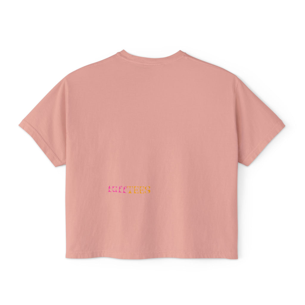PB&J Cartoon Women's Boxy Tee — Cute Peanut Butter & Jelly Graphic T-Shirt