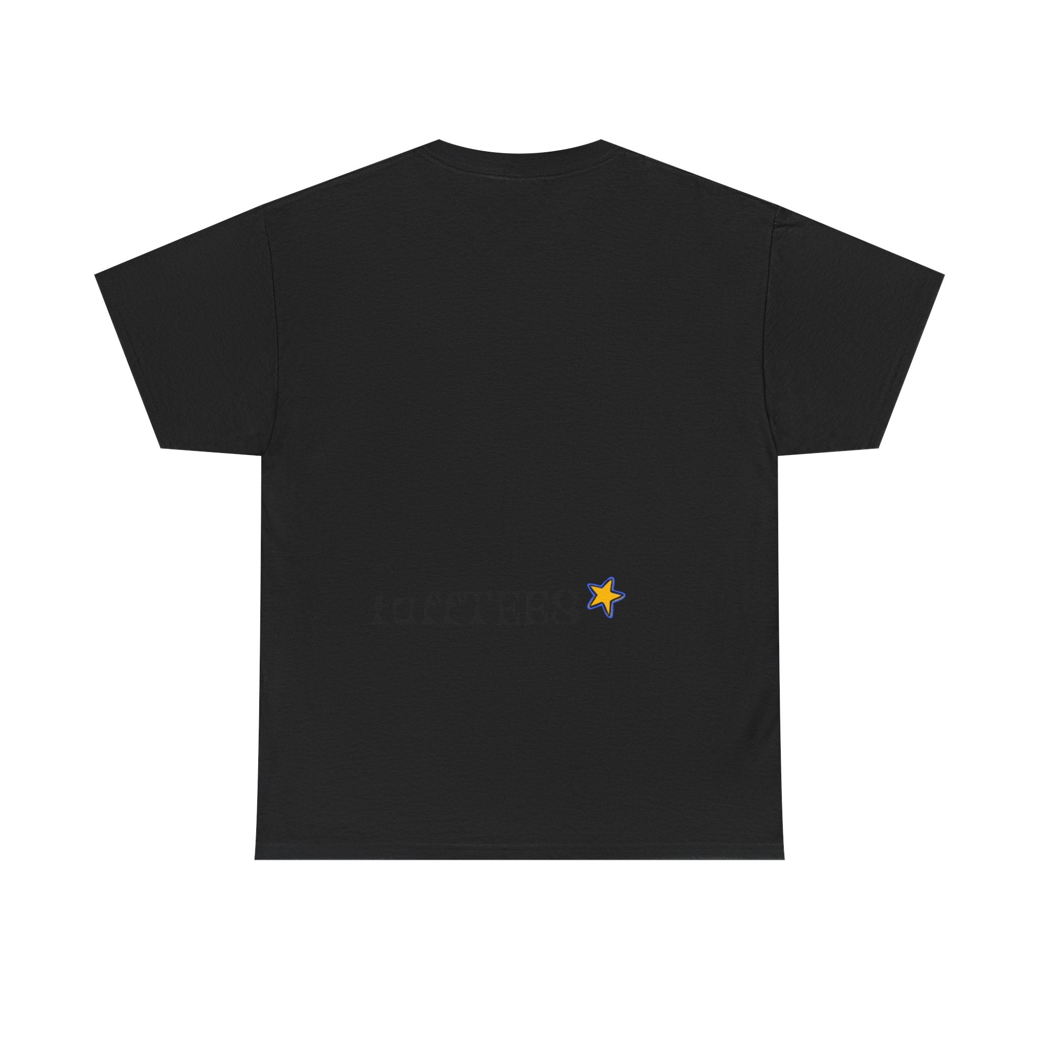 Threesome Heart Graphic Tee — Cute Star Accent Casual T-Shirt