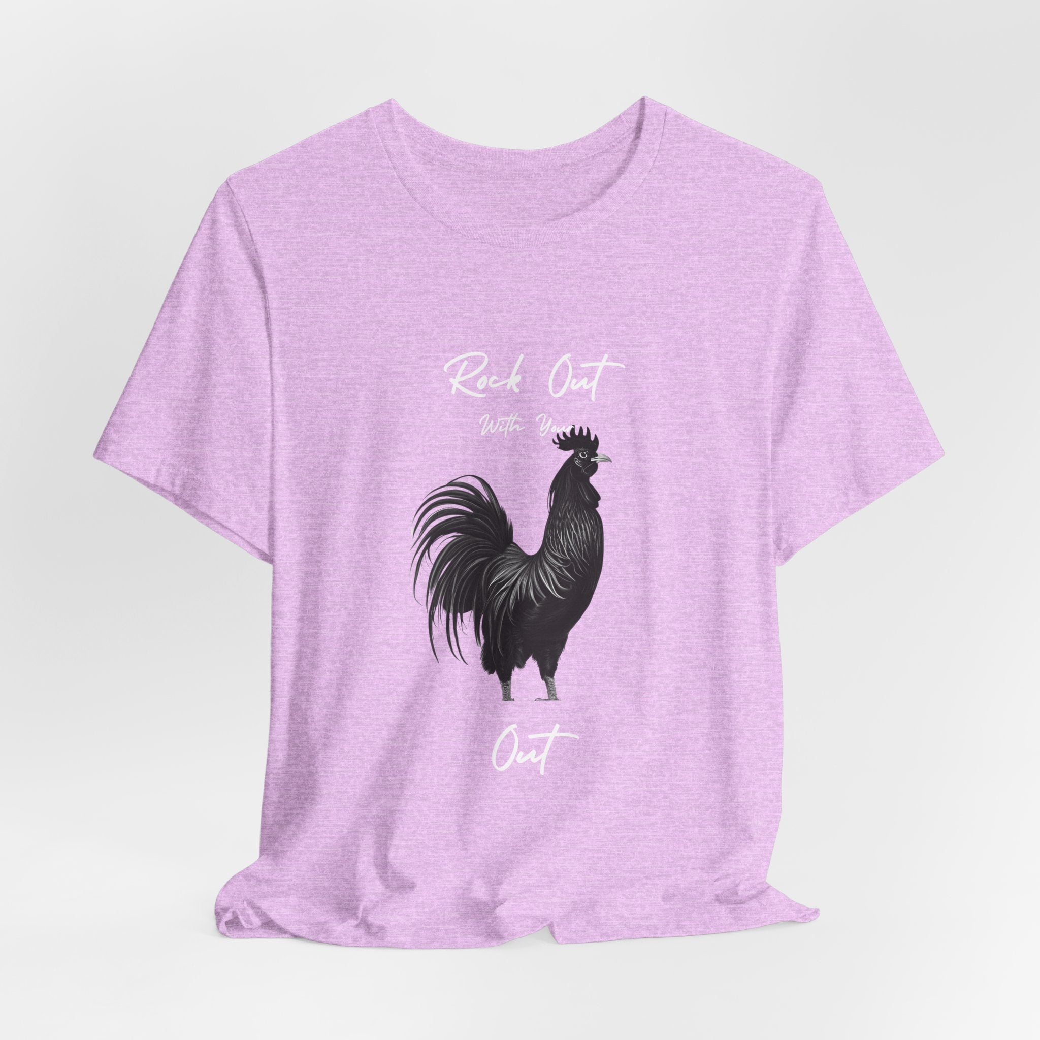 Rooster Silhouette Tee — Vintage Farmhouse Chicken T-Shirt