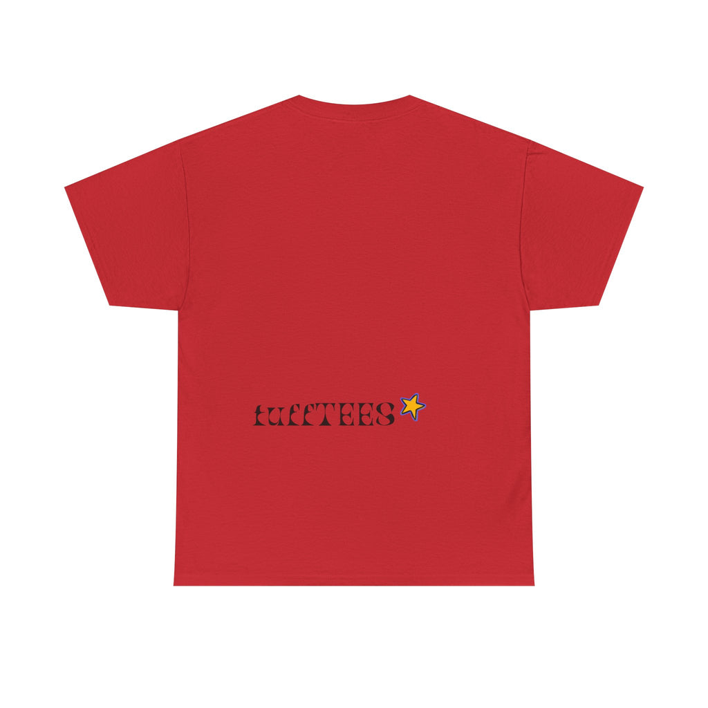Threesome Heart Graphic Tee — Cute Star Accent Casual T-Shirt
