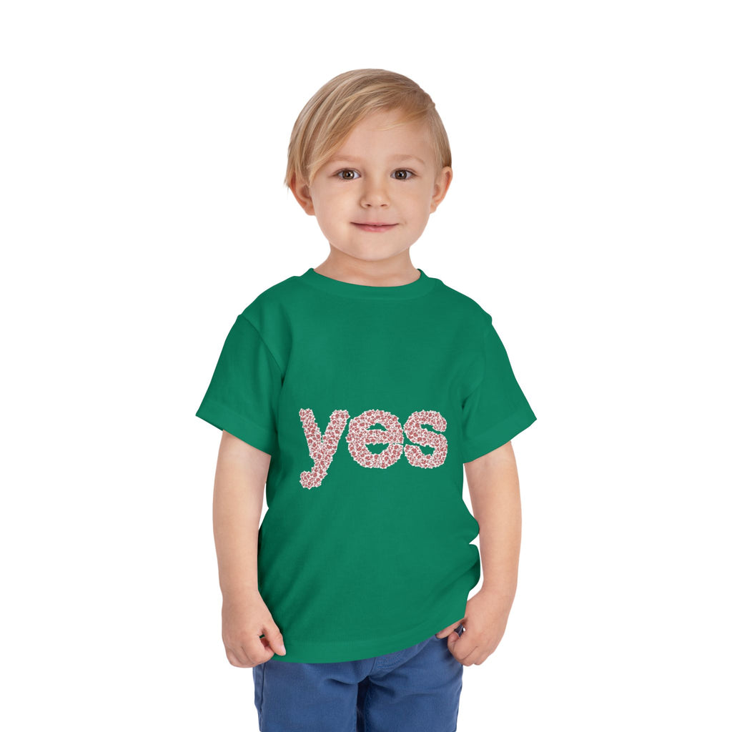 Toddler "yes" no Tuff Tee