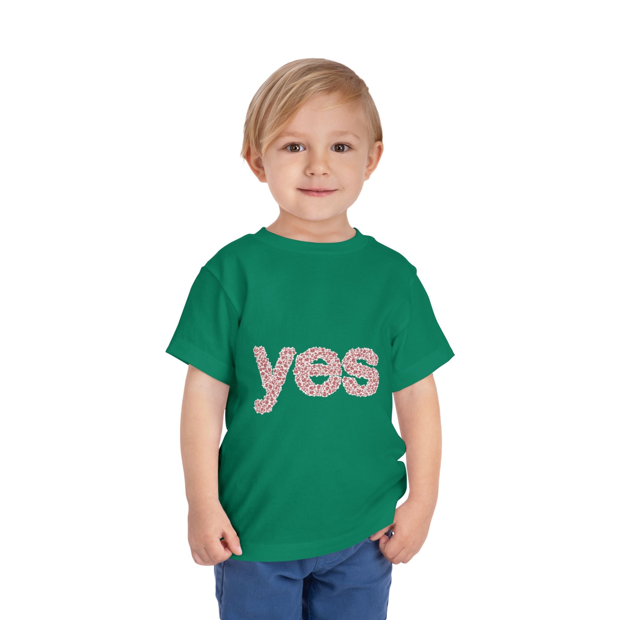 Toddler "yes" no Tuff Tee